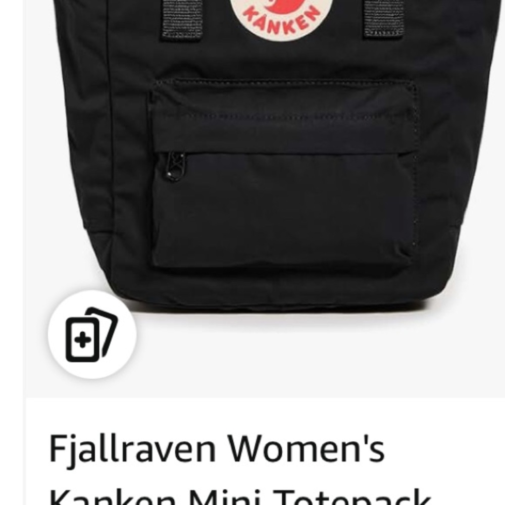 Fjallraven Kanken Mini Totepack Black